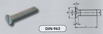 DIN 963 VERZ. KOP VERZINKT