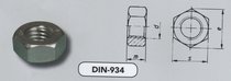 DIN 934 08 VERZINKT