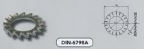 TANDVEERRINGEN DIN-6798A