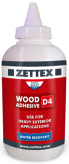 D4 PU Wood Adhesive 250 ml flacon (VPE:  12 stuks)