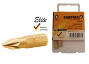 Bits Elite 25mm 1/4 C6.3 PZ 1 TiN /2St&quot;