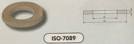 m 24 (25X44X4,0) vlakke sluitringen TZN HV200 Zak (7089/HV200 VPE:200)