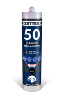 MS 50 EPDM hechtkracht black 290ml (VPE:  12 stuks)