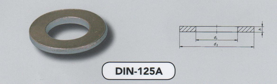 DIN-125A-VERZINKT