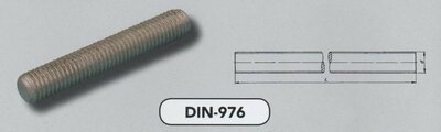 m  6x  70 draadstukken 976/4.8 staal verzinkt (976-1/4.8 VPE:200)