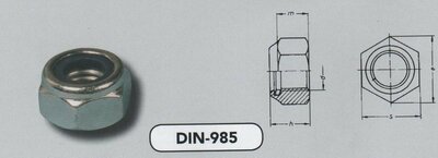 m  5  6-kant borgmoeren staal verzinkt (985/6-8 VPE:22000)