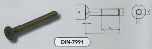 m  4x  8 BZK schroef pvk staal zwart (7991/010.9 ~ISO10642 VPE:500)