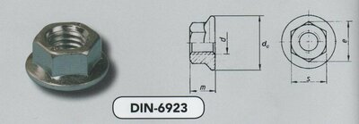 m  8 flensmoeren m/vertnd staal verzinkt (6923/8 VPE:3200)